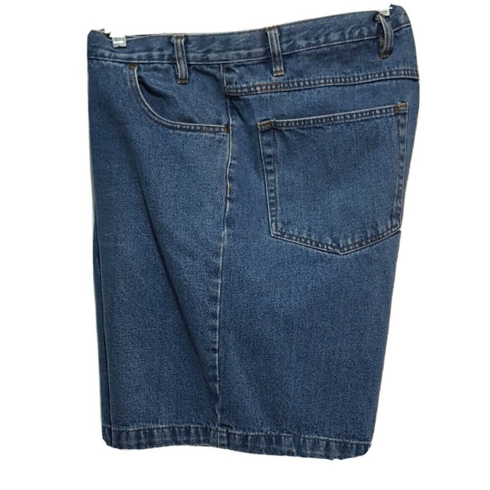 Redhead Jean Shorts Men's Blue Cotton Denim Casual Walking Tag Size 50 Fits 48 - Picture 2 of 8